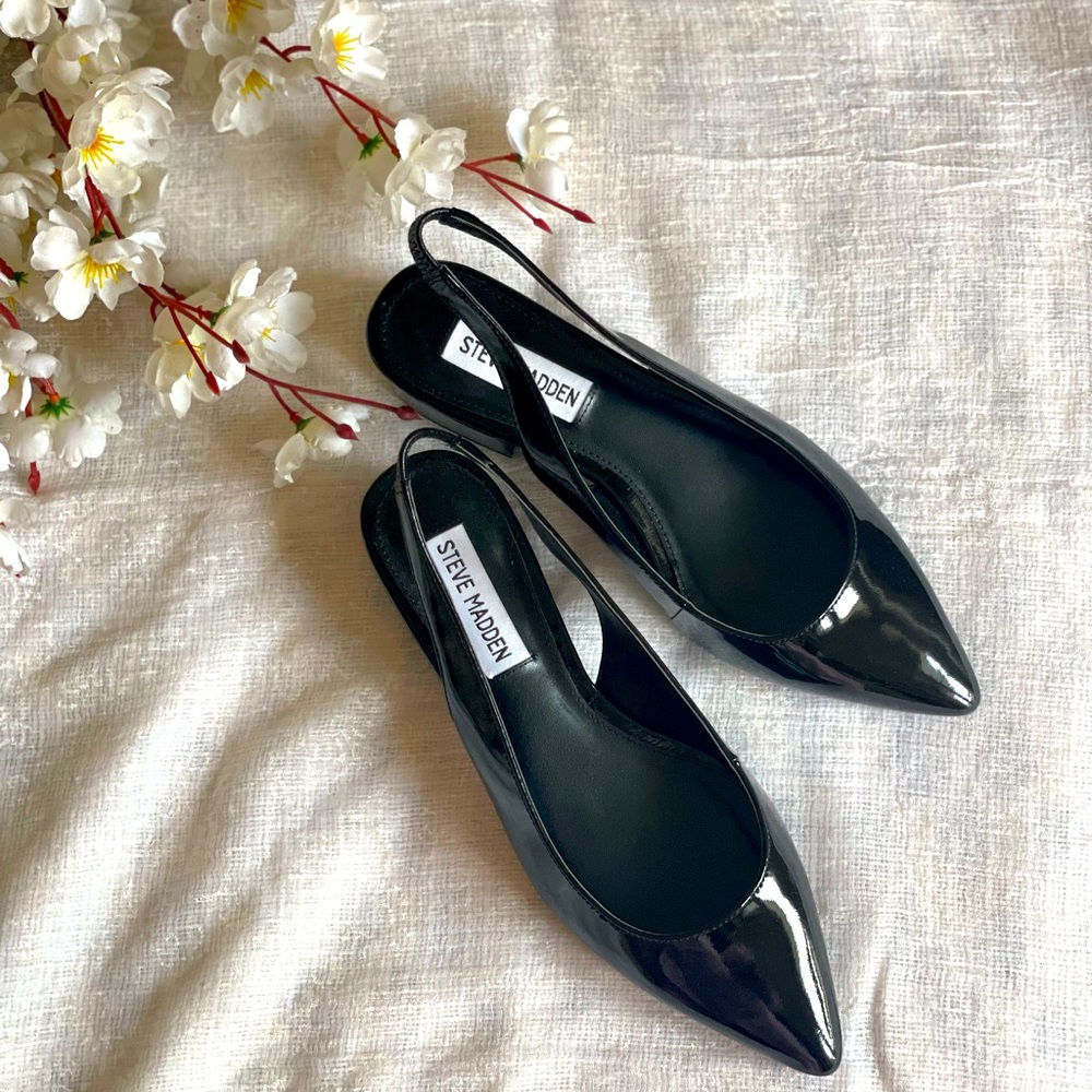 NEW STEVE MADDEN sling back sandals (with box) - Picture 3 of 8